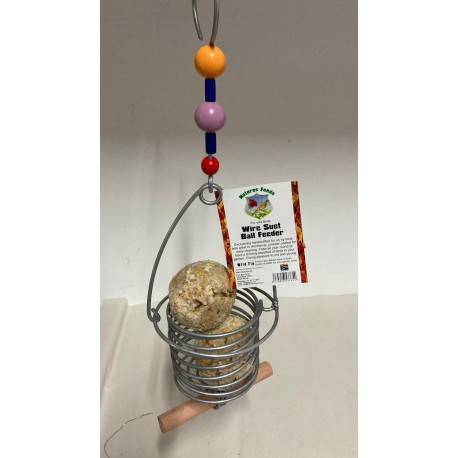 Wire Suet Ball feeder