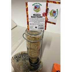 ABALONE SEED FEEDER WITH SEED