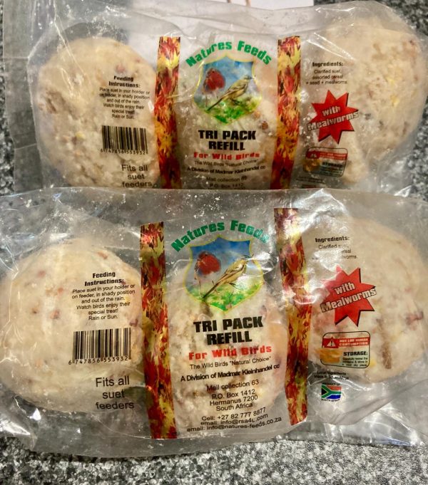 Tri-Pack Suet Balls Refill for Suet Ball Holders
